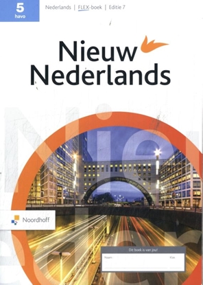 Afbeeldingen van Nieuw Nederlands 5 havo flex boek