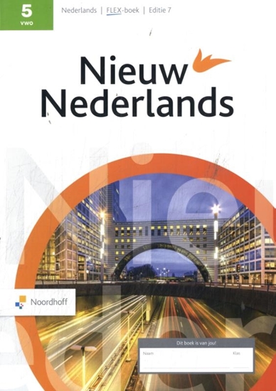 Afbeelding van Nieuw Nederlands 5 vwo flex boek