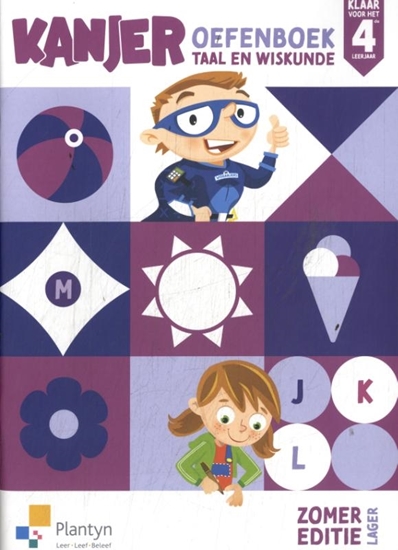 Afbeelding van Kanjeroefenboek Kanjer oefenboek taal en wiskunde Werkboek