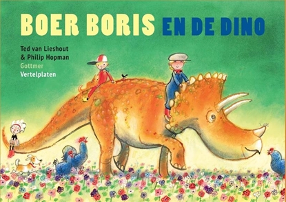 Afbeeldingen van Boer Boris Vertelplaten Boer Boris en de dino