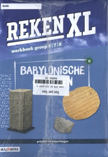 Afbeelding van RekenXL (set 5) groep 6/7/8 werkboek