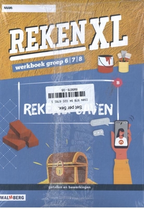 Afbeeldingen van RekenXL (set 5) groep 6/7/8 werkboek