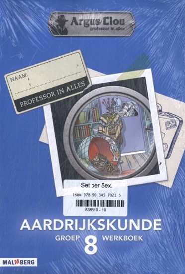 Afbeelding van Argus Clou (set 5 ex) groep 8 Aardrijkskunde Werkboek