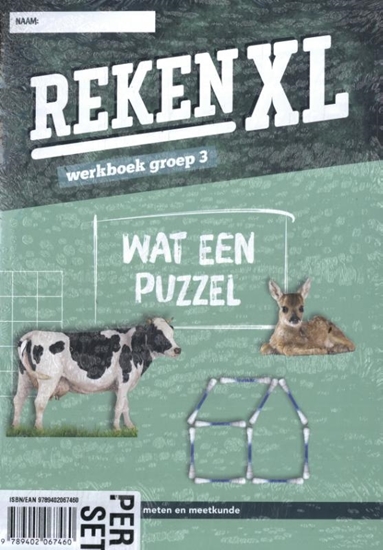 Afbeelding van RekenXL (set 5) groep 3 Werkboek