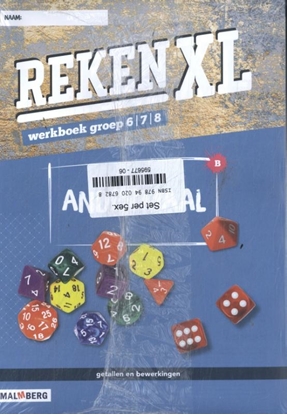Afbeeldingen van RekenXL (set 5) groep 6/7/8 werkboek