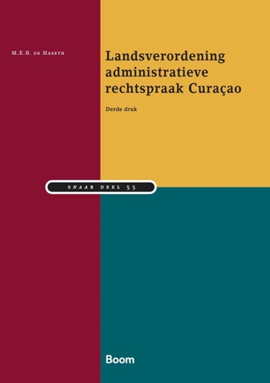 Afbeelding van Studiereeks Nederlands-Antilliaans en Arubaans recht Landsverordening administratieve rechtspraak Curaçao