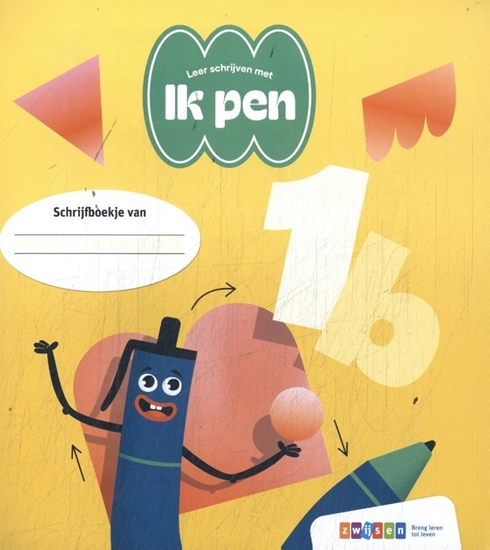 Afbeelding van Leer schrijven met Ik Pen 1b Schrijfboekje