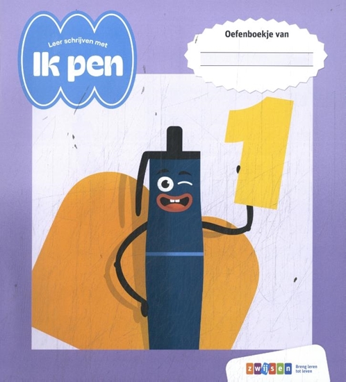 Afbeelding van leer schrijven met Ik Pen 1 oefenboekje