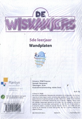 Afbeeldingen van De Wiskanjers 5de leerjaar Wandplaten