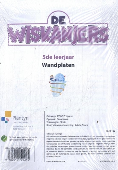 Afbeelding van De Wiskanjers 5de leerjaar Wandplaten