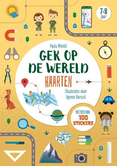 Afbeelding van Gek op de wereld kaarten
