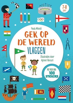 Afbeeldingen van Gek op de wereld vlaggen