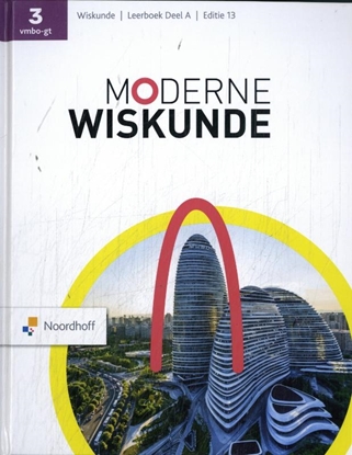 Afbeeldingen van Moderne Wiskunde 3 vmbo-gt wiskunde Leerboek A