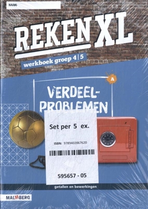 Afbeeldingen van RekenXL (set 5 ex) groep 4/5 Werkboek