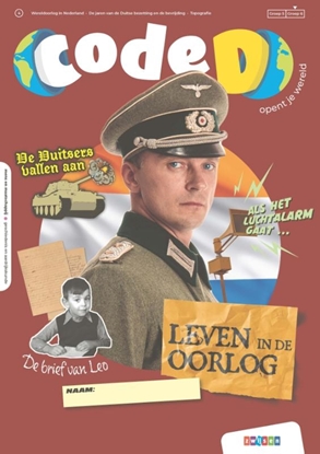 Afbeeldingen van Code D groep 6 mens en maatschappij thema 4 werkboek