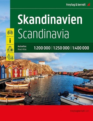 Afbeeldingen van F&B Atlassen F&B Wegenatlas Scandinavië