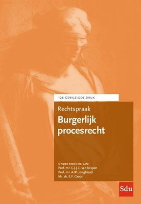 Afbeeldingen van Rechtspraakreeks Rechtspraak Burgerlijk procesrecht