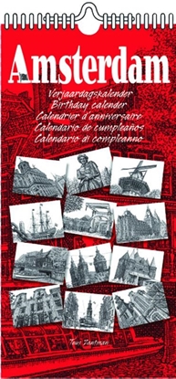 Afbeeldingen van Amsterdam verjaardagskalender