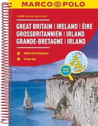 Afbeeldingen van MARCO POLO Reiseatlas Großbritannien, Irland 300 000