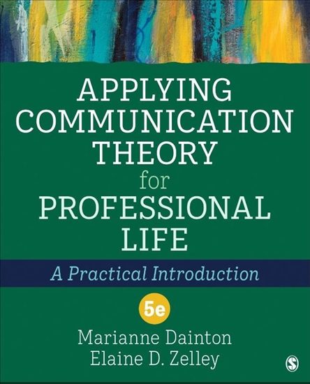 Afbeelding van Applying Communication Theory for Professional Life