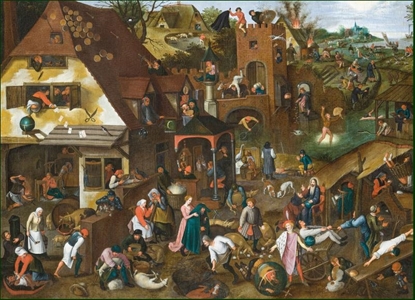 Afbeeldingen van Puzzel (1.000 stukjes): Spreekwoorden, Pieter Brueghel II
