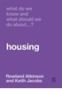 Afbeelding van What Do We Know and What Should We Do About Housing?