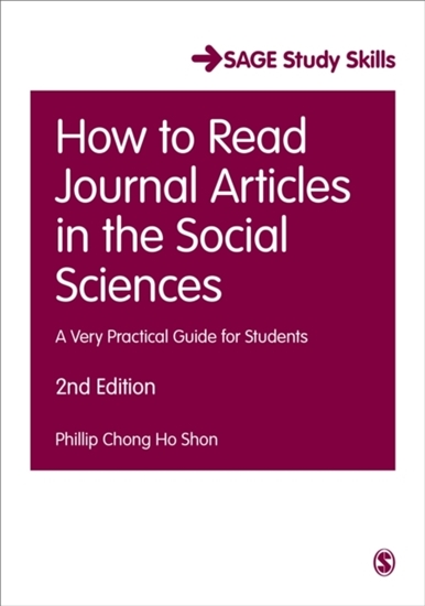 Afbeelding van How to Read Journal Articles in the Social Sciences