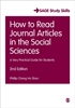 Afbeelding van How to Read Journal Articles in the Social Sciences