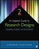Afbeelding van An Applied Guide to Research Designs: Quantitative, Qualitative, and Mixed Methods