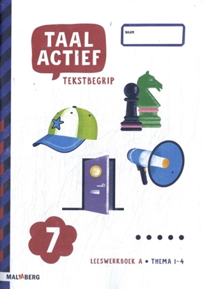 Afbeeldingen van Taal actieft groep 7 thema 1-4 Leeswerkboek A