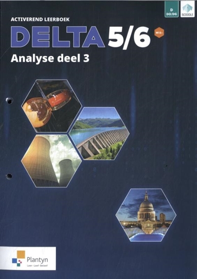 Afbeelding van Delta Delta 5/6 analyse deel 3 leerboek