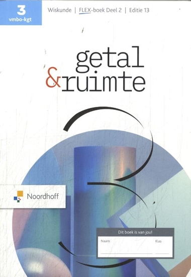 Afbeelding van Getal & Ruimte 3 vmbo-kgt Flex-boek 2
