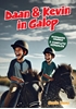 Afbeelding van Daan en Kevin in galop