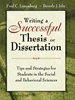 Afbeelding van Writing a Successful Thesis or Dissertation