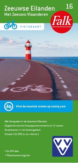 Afbeelding van Fietskaart 16. Zeeuwse Eilanden