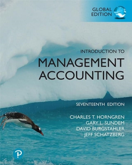 Afbeelding van Introduction to Management Accounting, Global Edition