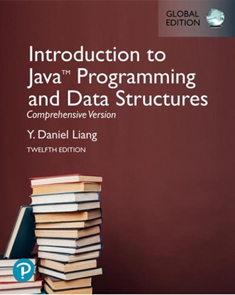 Afbeeldingen van Introduction to Java Programming and Data Structures, Comprehensive Version, Global Edition