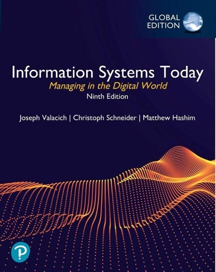 Afbeelding van Information Systems Today: Managing in the Digital World, Global Edition