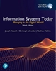 Afbeelding van Information Systems Today: Managing in the Digital World, Global Edition