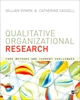 Afbeelding van Qualitative Organizational Research