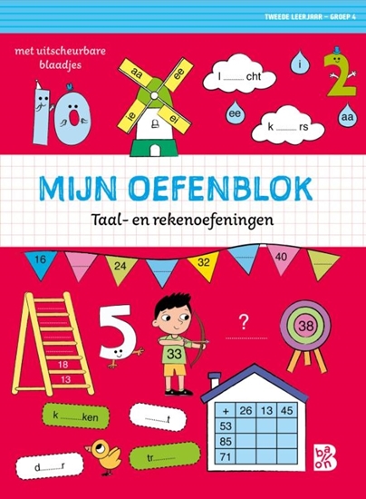 Afbeelding van Mijn oefenblok: Taal- en rekenoefeningen