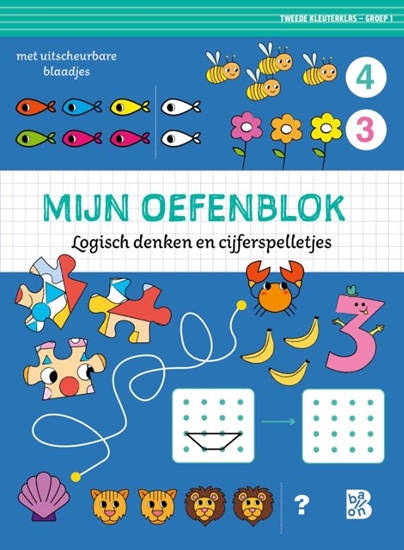 Afbeelding van Mijn oefenblok: Logisch denken en cijferspelletjes