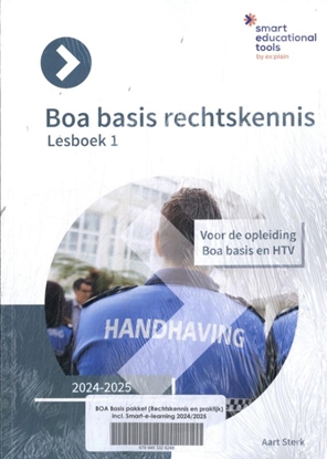 Afbeeldingen van Publieke Veiligheid Boa basis rechtskennis (set) 1 2024/2025 Lesboek