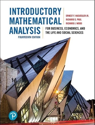 Afbeeldingen van Introductory Mathematical Analysis for Business, Economics, and the Life and Social Sciences