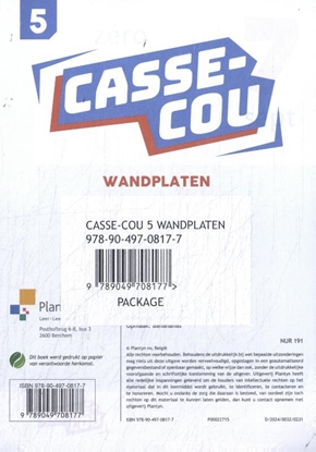 Afbeeldingen van Casse-cou 5 Wandplaten Didactisch Materiaal