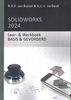 Afbeelding van SolidWorks SolidWorks basis en gevorderd 2024 Leer- & werkboek