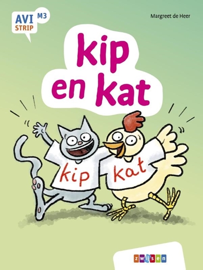 Afbeelding van AVI strips kip en kat