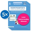 Afbeelding van Doorstroomtoets Leer- en Oefenboek – Werkboek 1 + Online video-uitleg (set van 5)