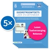 Afbeelding van Doorstroomtoets Leer- en Oefenboek – Werkboek 1 + Online video-uitleg (set van 5)