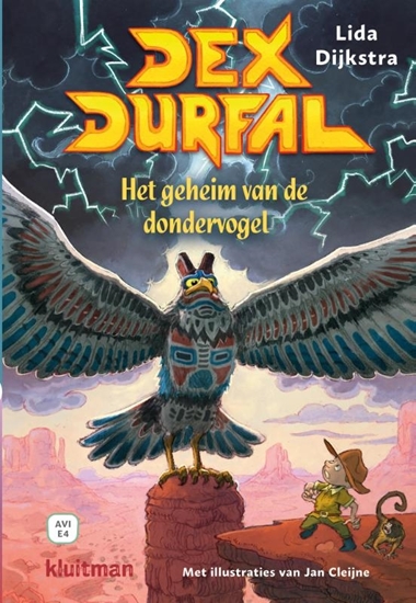 Afbeelding van Lekker lezen met Kluitman Dex Durfal. Het geheim van de dondervogel